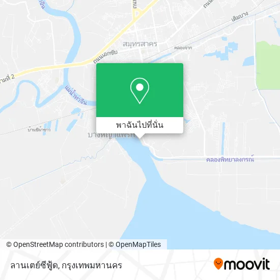 ลานเตย์ซีฟู้ด แผนที่