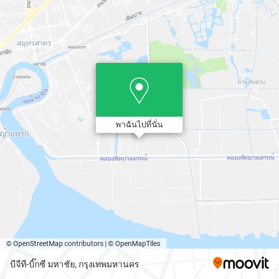 บีจีที-บิ๊กซี มหาชัย แผนที่