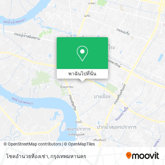 โชคอํานวยห้องเช่า แผนที่