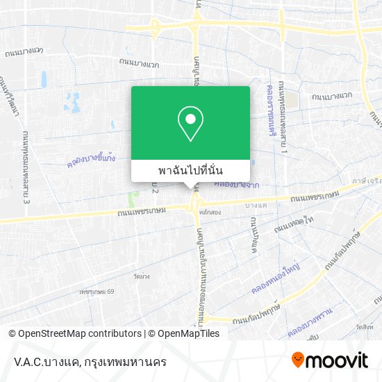 V.A.C.บางแค แผนที่