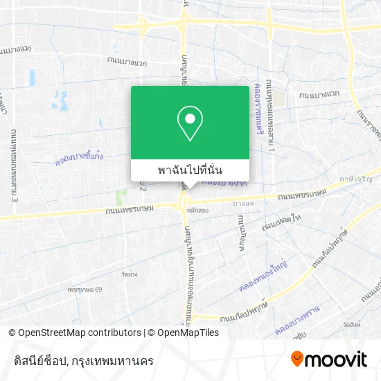 ดิสนีย์ช็อป แผนที่