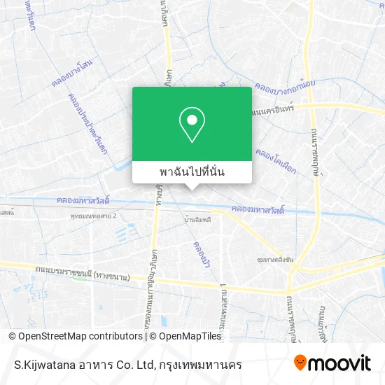 S.Kijwatana อาหาร Co. Ltd แผนที่
