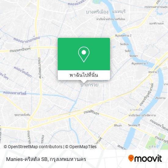 Manies-คริสตัล SB แผนที่