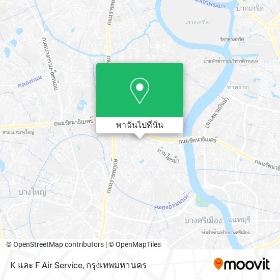 K และ F Air Service แผนที่