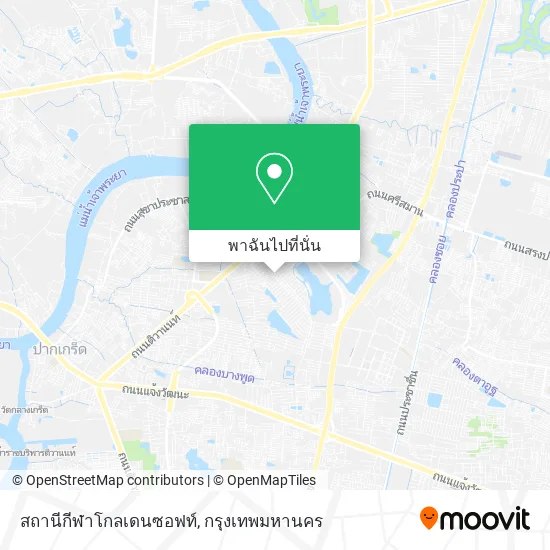 สถานีกีฬาโกลเดนซอฟท์ แผนที่