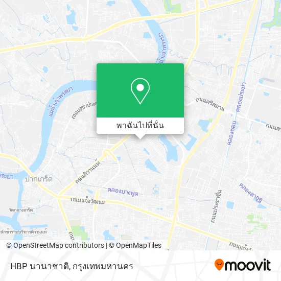 HBP นานาชาติ แผนที่