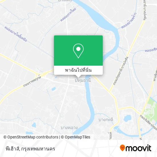 พีเฮ้าส์ แผนที่
