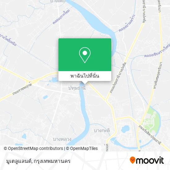 มูเตลูแลนด์ แผนที่