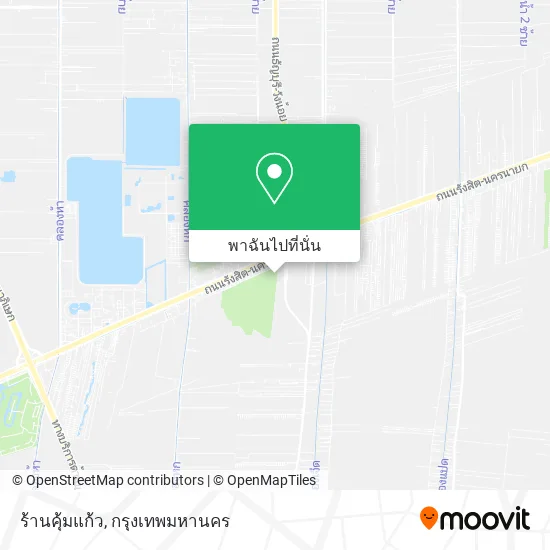 ร้านคุ้มแก้ว แผนที่