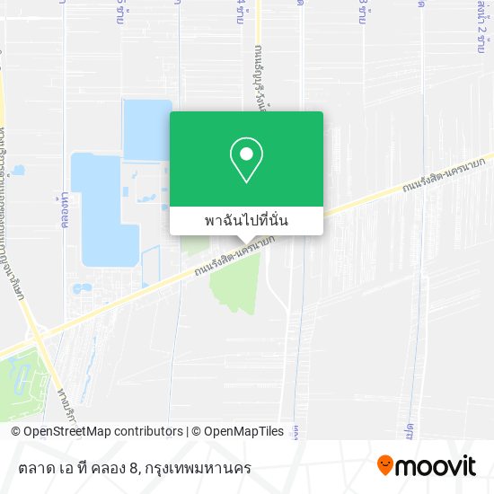 ตลาด เอ ที คลอง 8 แผนที่