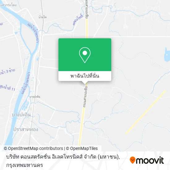 บริษัท คอนสตรัคชั่น อิเลคโทรนิคส์ จํากัด (มหาชน) แผนที่
