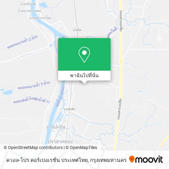 ควอล-โปร คอร์เปอเรชั่น ประเทศไทย แผนที่