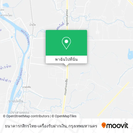 ธนาคารกสิกรไทย-เครื่องรับฝากเงิน แผนที่