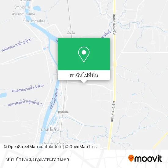 ลาบกําแพง แผนที่