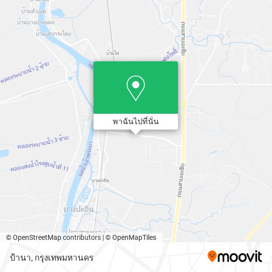 ป้านา แผนที่