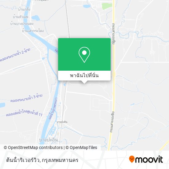 ต้นน้ําริเวอร์วิว แผนที่