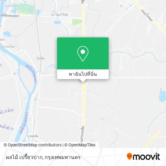 ผลไม้ เปรี้ยวปาก แผนที่