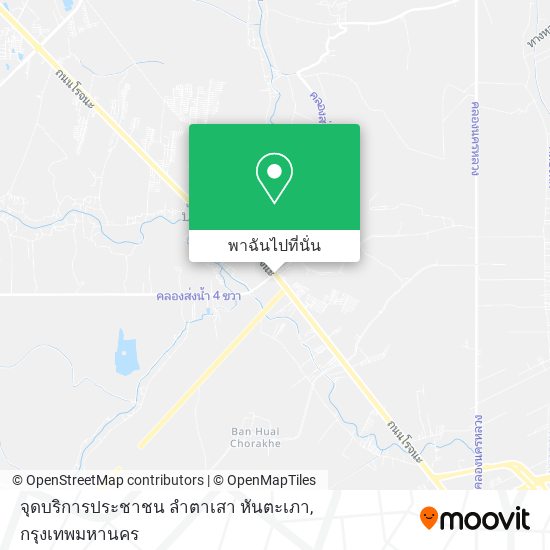จุดบริการประชาชน ลําตาเสา หันตะเภา แผนที่