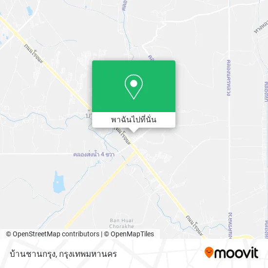 บ้านชานกรุง แผนที่