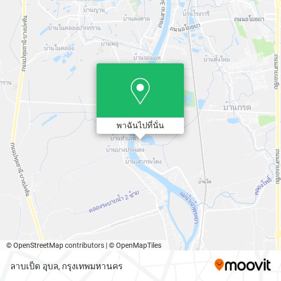 ลาบเป็ด อุบล แผนที่
