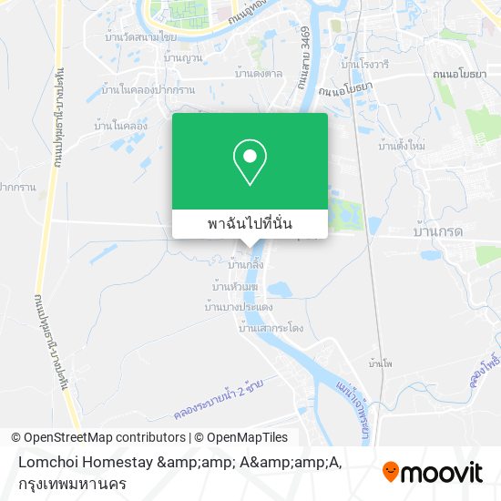 Lomchoi Homestay &amp;amp; A&amp;amp;A แผนที่