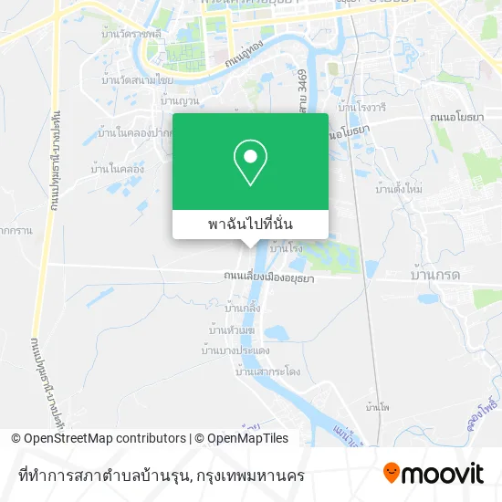 ที่ทําการสภาตําบลบ้านรุน แผนที่