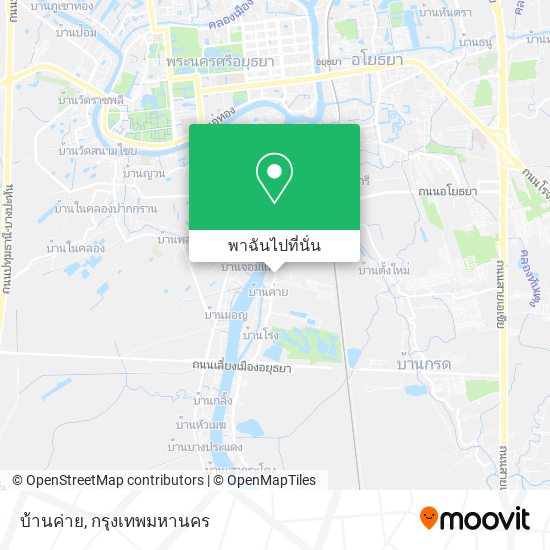 บ้านค่าย แผนที่
