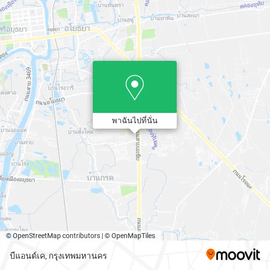 บีแอนด์เค แผนที่