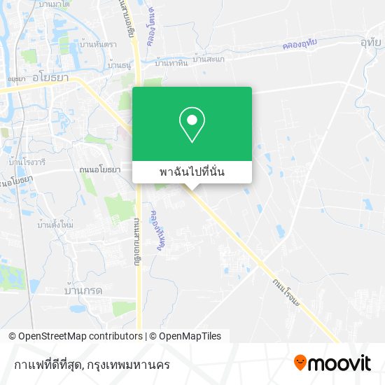 กาแฟที่ดีที่สุด แผนที่
