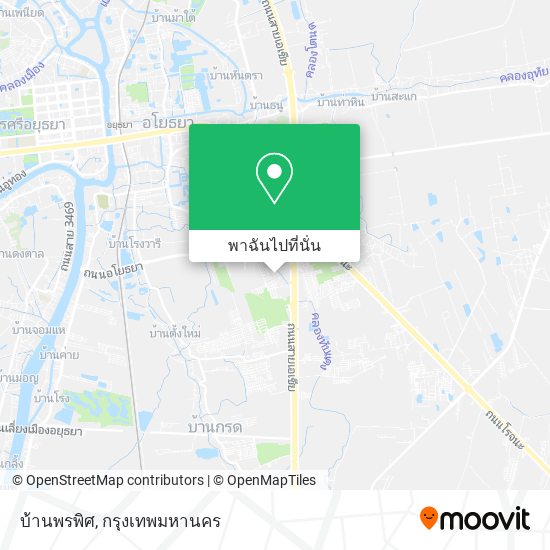 บ้านพรพิศ แผนที่