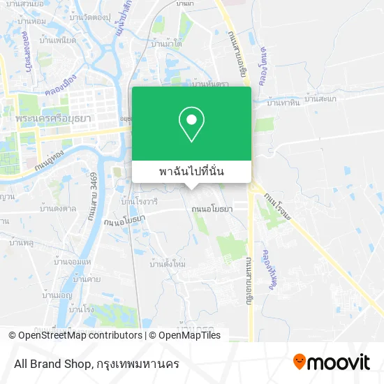 All Brand Shop แผนที่