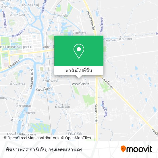 พัชราเพลส การ์เด้น แผนที่