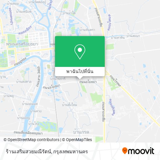 ร้านเสริมสวยมณีรัตน์ แผนที่