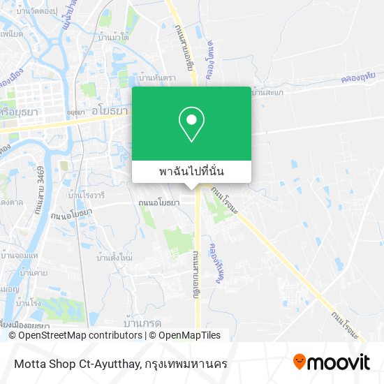 Motta Shop Ct-Ayutthay แผนที่