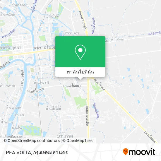 PEA VOLTA แผนที่