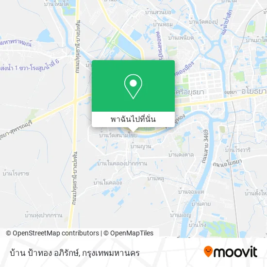 บ้าน ป้าทอง อภิรักษ์ แผนที่