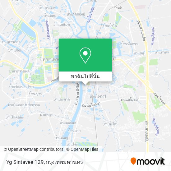 Yg Sintavee 129 แผนที่