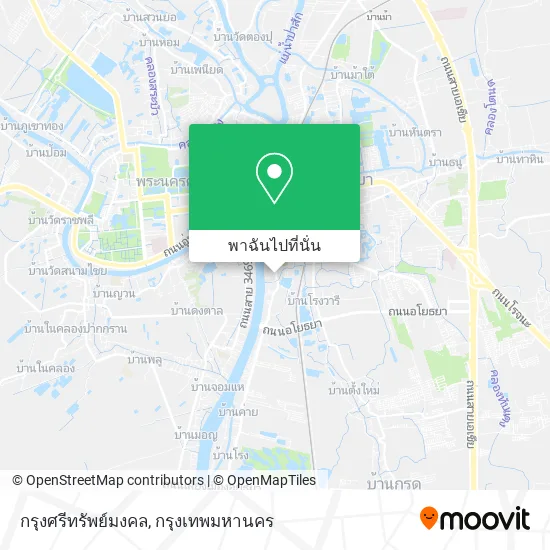 กรุงศรีทรัพย์มงคล แผนที่