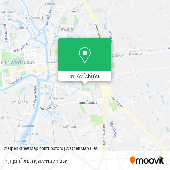 บุญมาโฮม แผนที่