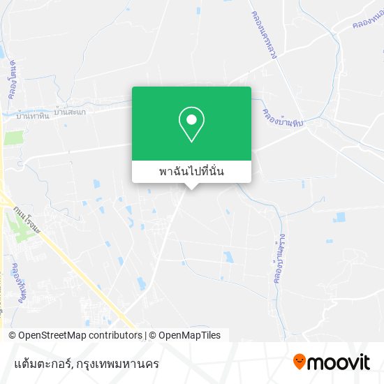 แต้มตะกอร์ แผนที่