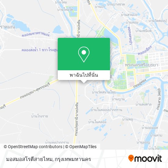 มอสมอสโรตีสายไหม แผนที่