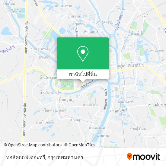 ทอล์คออฟเดอะทรี แผนที่
