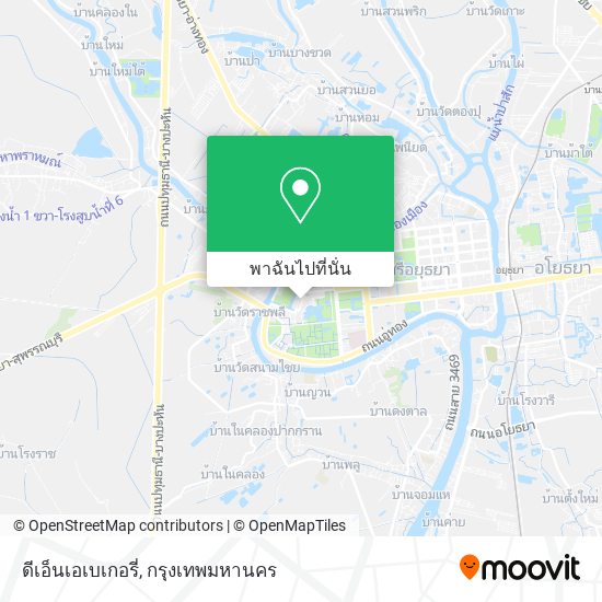 ดีเอ็นเอเบเกอรี่ แผนที่