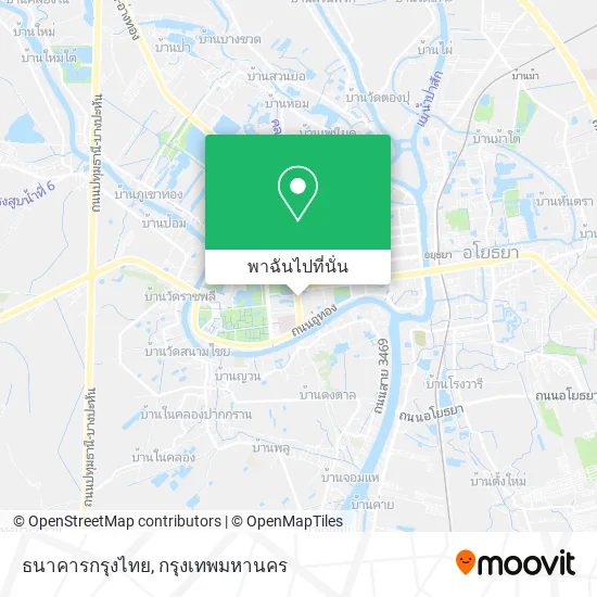 ธนาคารกรุงไทย แผนที่
