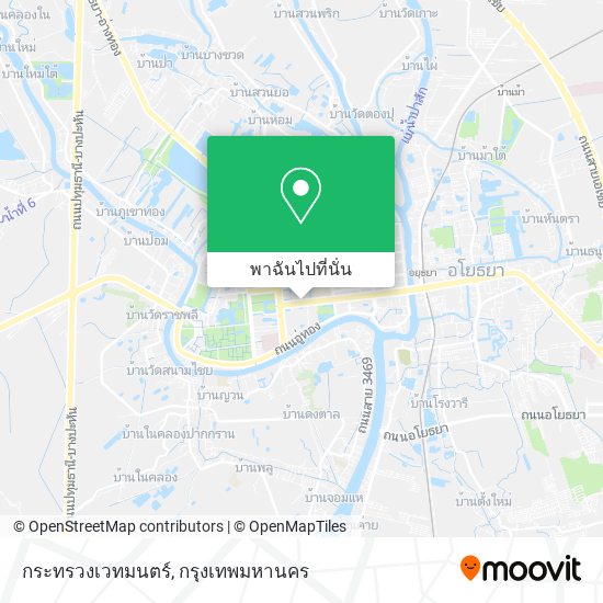 กระทรวงเวทมนตร์ แผนที่