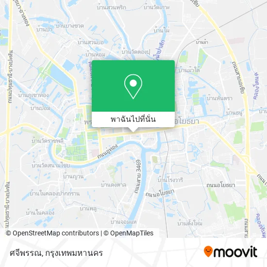 ศจีพรรณ แผนที่