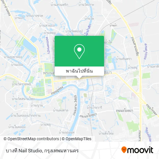 บางที Nail Studio แผนที่