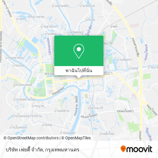 บริษัท เฟยตี้ จํากัด แผนที่