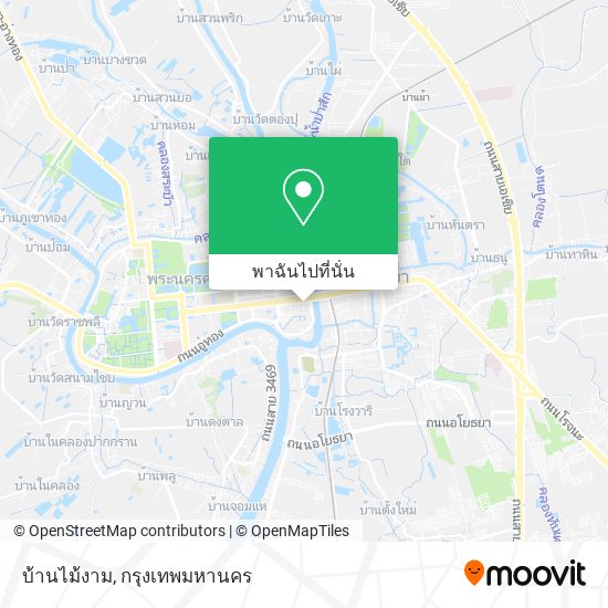 บ้านไม้งาม แผนที่