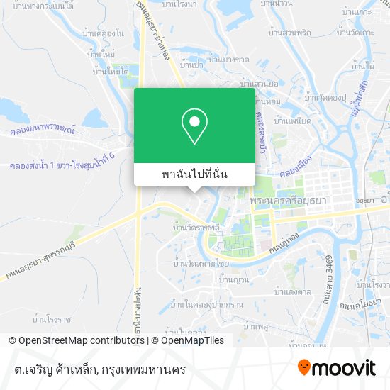 ต.เจริญ ค้าเหล็ก แผนที่